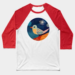 Сute bird Baseball T-Shirt